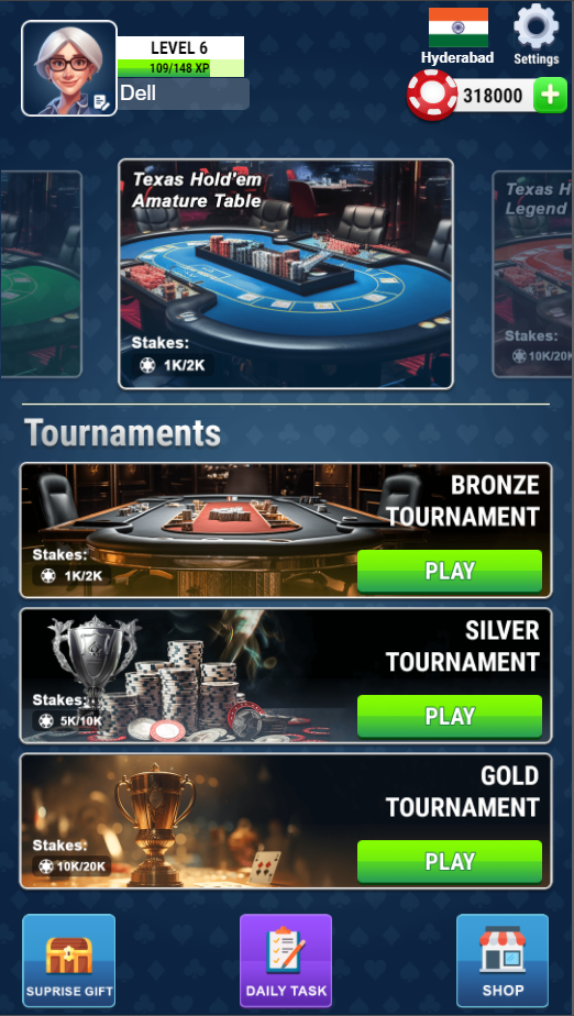 Poker Online screenshot 1